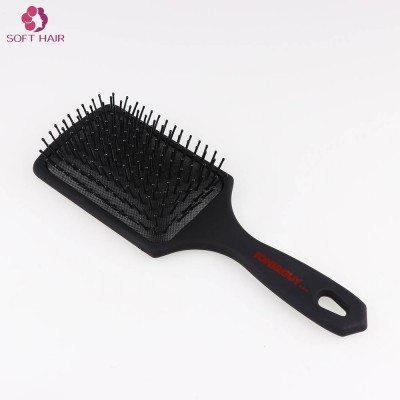 Paddle hair brush Soft cushion brush massage comb Private label detangling hair brush