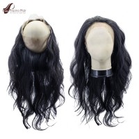 Natural Wavy 360 Lace Human Hair Frontal