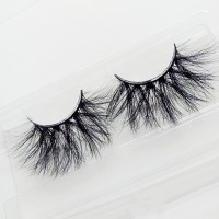 2020 private label mink eyelashes 6D mink eyelashes and custom eyelash packaging