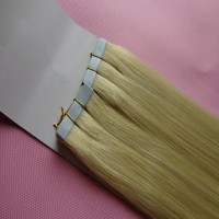 No MOQ #613 blonde tape in hair extensions wholesale human hair extensions