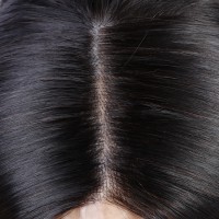 Seamless skin lace closure,100% human hair silk straight lace closure,Cuticle aligned PU human hair closure 4*4 5*5