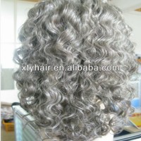 Wholesale Waimaotong long hair grey hair lace wig