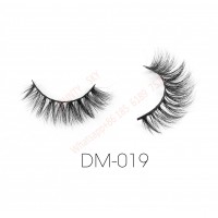 2020 Hot selling Styles 3D Real  Mink 25mm eyelashes Black Cotton Stick Eyelashes Factory Customized Packing