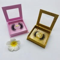 D mink eyelashes eyelash packaging box mink lashes3d wholesale vendor eyelash boxes custom logo