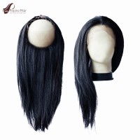 Natural Straight 360 Lace Human Hair Frontal